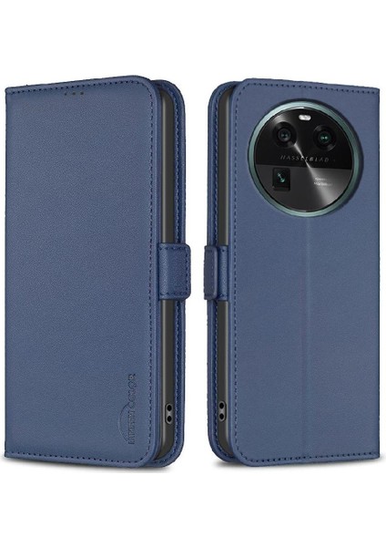 Oppo Bulmak Için Flip Case X6 Kart Yuvaları Tutucu Kickstand Darbeye Tpu Pu (Yurt Dışından)