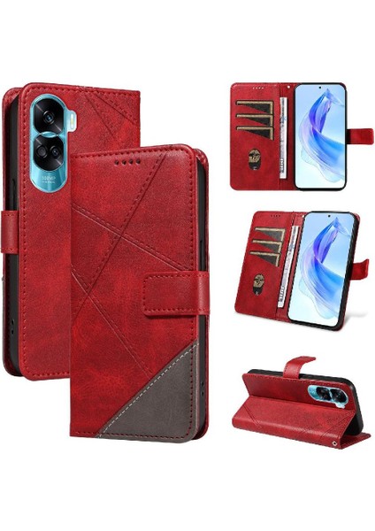 Elmas Dikiş Deri Telefon Kılıfı ile Onur 90 Lite Için Flip Case ve (Yurt Dışından) fırsatları