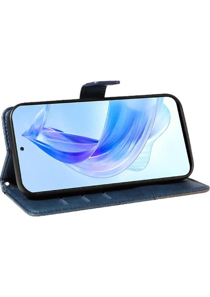 Elmas Dikiş Deri Telefon Kılıfı ile Onur 90 Lite Için Flip Case ve (Yurt Dışından) modelleri