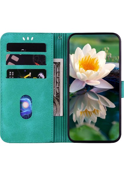 Onur X6A Kabartma Lotus Çiçek Kickstand Manyetik Kickstand Için Flip Case (Yurt Dışından)