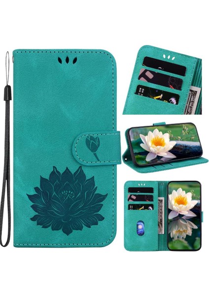 Onur X6A Kabartma Lotus Çiçek Kickstand Manyetik Kickstand Için Flip Case (Yurt Dışından)