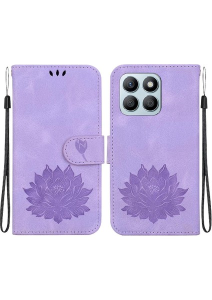 Onur X8B Kickstand Manyetik Cüzdan Kickstand Kabartma Için Flip Case (Yurt Dışından)