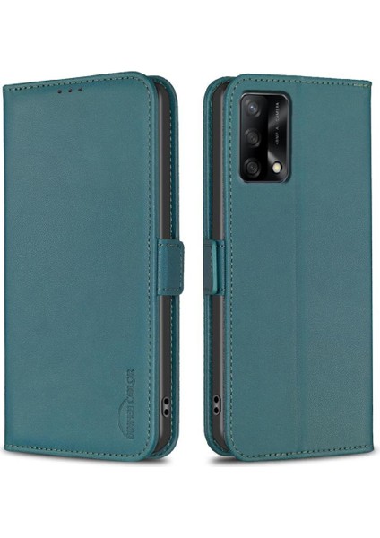 Oppo A95 4g Pu Deri Cüzdan Kickstand Kart Yuvaları Tutucu Için Flip Case (Yurt Dışından)