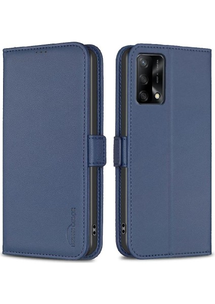 Oppo A95 4g Pu Deri Cüzdan Kickstand Kart Yuvaları Tutucu Için Flip Case (Yurt Dışından)