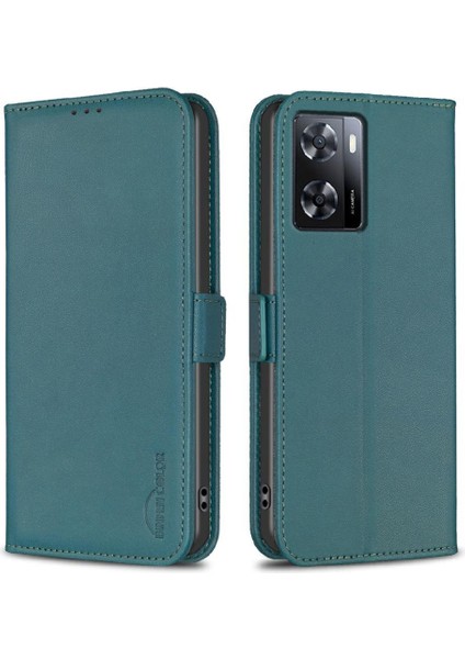Oppo A57 4G/A77 4G/A77S Kickstand Darbeye Tpu Iç Kabuk Için Flip Case (Yurt Dışından)