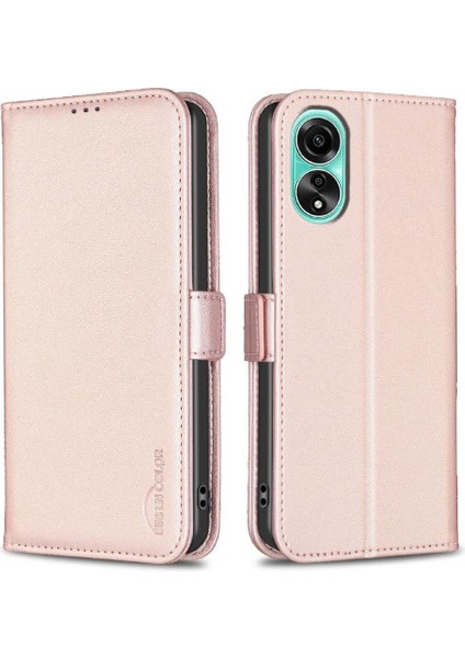 Oppo A78 4g Için Flip Case Pu Deri Cüzdan Darbeye Tpu Iç Kabuk (Yurt Dışından) indirimleri