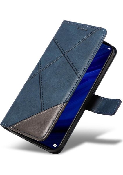 Bdt Shop Elmas Dikiş Deri Telefon ile Huawei P30 Yüksek Kalite Için Flip Case (Yurt Dışından)