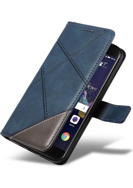 Huawei P8 Lite ve Kart Yuvası Deri Telefon Koruma Kılıfı Için Flip Case (Yurt Dışından)