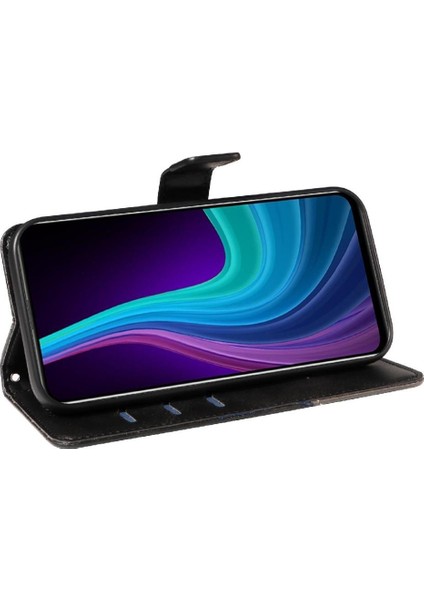 Huawei P Akıllı Z ve Kart Yuvası Yüksek Kaliteli Deri Telefon Için Flip Case (Yurt Dışından)