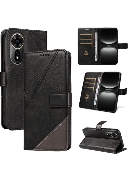 Huawei Nova 12 Se 4g Için Flip Case ve Kart Yuvası Deri Telefon Koruma (Yurt Dışından)