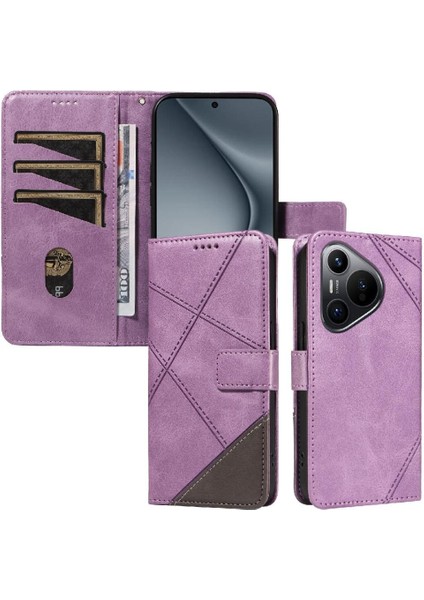 Huawei Pura 70 Yüksek Kaliteli Deri Telefon Koruma Kılıfı Için Flip Case (Yurt Dışından)
