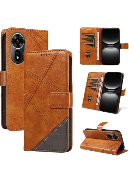 Huawei Nova 12 Se 4g Için Flip Case ve Kart Yuvası Deri Telefon Koruma (Yurt Dışından)