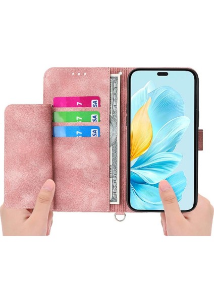Onur 200 Lite Darbeye Bileklik Çoklu Kredi Kartı Için Flip Case (Yurt Dışından)