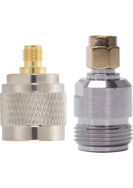 Erkekten Sma Dişiye Dönüştürücü-2 x Konektör-Altın ve Gümüş (Yurt Dışından) fiyatları