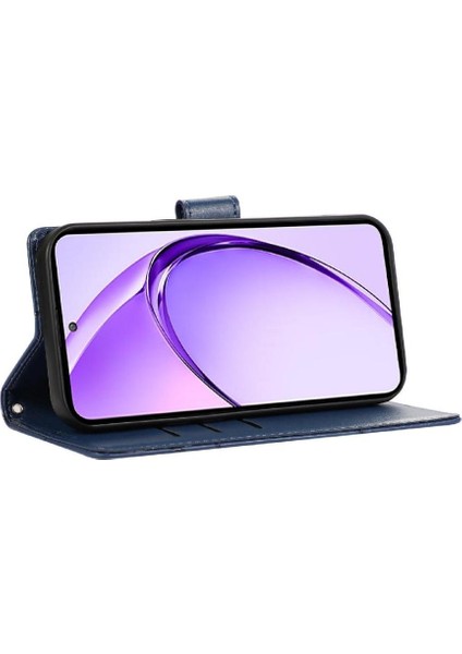 Oppo A3 Pro 5g Için Flip Case Üç Kart Yuvaları Darbeye Şok Emici (Yurt Dışından)