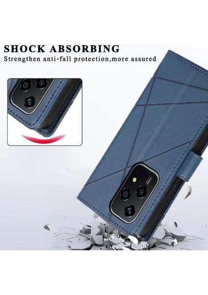 Onur Için Flip Case 200 Lite Darbeye Üç Kart Yuvaları Kickstand Şok (Yurt Dışından)