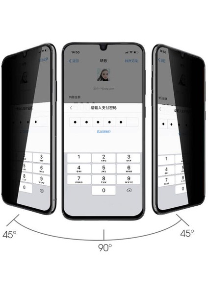 Samsung Galaxy A33 5g New 5d Privacy Temperli Ekran Koruyucu-Siyah