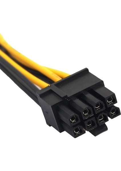 8-Pin Erkek Çift 8-Pin Dişi Grafik Kartı Konektörü Pc Güç Kablosu Ayırıcı Uzatma Kablosu Tel Grafik Kartı Cpu Için (Yurt Dışından) indirimleri