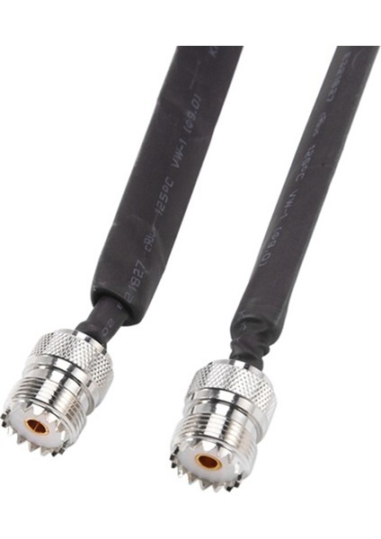 Kapı/pencere Geçiş Düz Rf Koaksiyel Kablo SO239 Uhf Dişi - Uhf Dişi 50 Ohm Rf Koaksiyel Pigtail Uzatma Kablosu 30CM (Yurt Dışından)