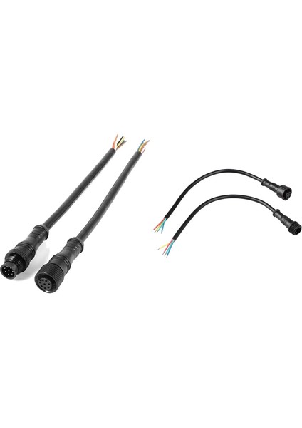 Çift LED Şerit Su Geçirmez Güç Bağlantı Kablosu 4 Pin ve 8 Pin (Yurt Dışından) modelleri