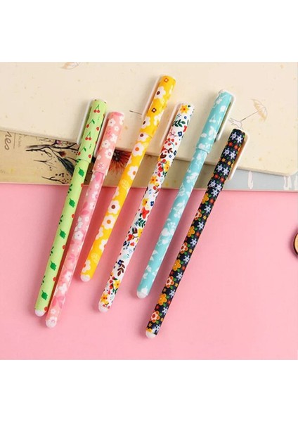 Çiçekli 6'lı Tükenmez Kalem Seti fiyatları