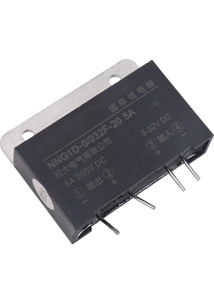 Isı Emici Girişi 3-32V Dc Çıkış 5A 200V Dc Montajlı Ssr Katı Hal Röle (Yurt Dışından) fiyatları