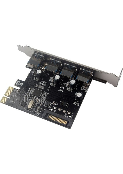 4 Port 5 Gbps USB 3.0 Pcı E Adaptörü Sata Yükseltici Kart Dönüştürücü Pc Için SSD Sabit Diskin Daha Hızlı Okunmasını Sağlayabilir (Yurt Dışından) modelleri