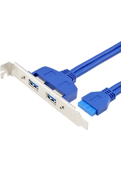 Usb3.0 Dişi Arka Panel Anakart 20PIN Başlık Konnektör Kablosu Adaptörü (Yurt Dışından) indirimleri