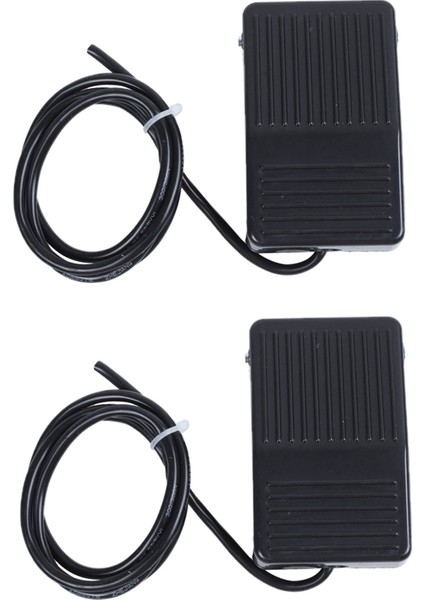2x Ac 250 V 10A Spdt No Nc Nemli Yerleşimler Plastik Anlık Ayak Pedalı Anahtarı Siyah (Yurt Dışından) fiyatları