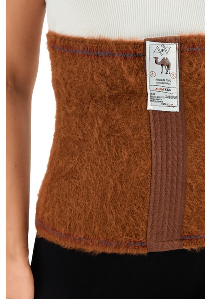 Kahve Termal Yün Bel Korse - Isıtır - Sıcak Tutar - Yangı Önleyici- Destekleyici fırsatları