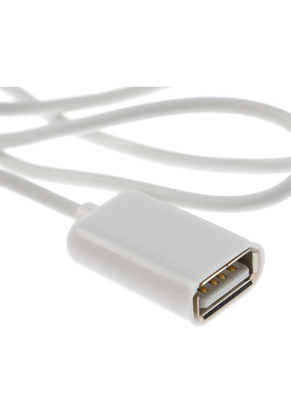 1m Beyaz Pvc Metal USB 2.0 Erkek Dişi Uzatma Adaptör Kablosu Kablosu 1m 3ft Veri Kabloları (Yurt Dışından) fırsatları