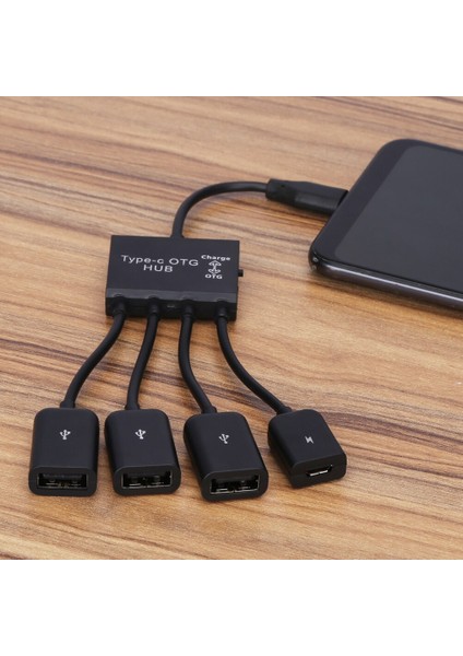 USB Adaptörü Otg Kablosu USB C 3.0 2.0 Erkek USB Mikro Dişi Adaptör Samsung Xiaomi Huawei Için USB Hub (Yurt Dışından) modelleri