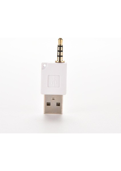 Yeni 3.5mm Erkek Aux Ses Fişi Jakı USB 2.0 Dişi Dönüştürücü Adaptör Fişi (Yurt Dışından)