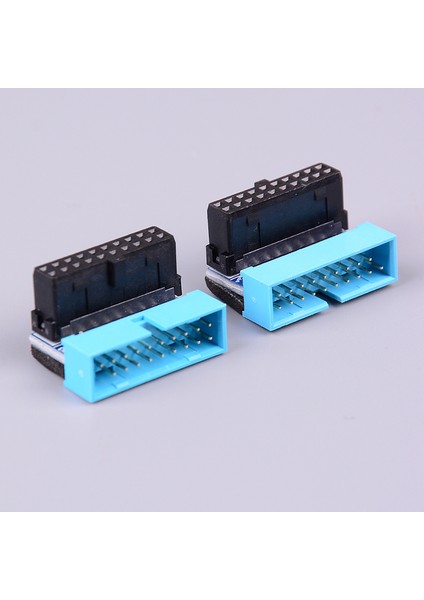 Usb3.0 19P 20P Erkek 90 Derece Anakart Şasi Ön Koltuk Genişletme Konektörü (Yurt Dışından) fiyatları