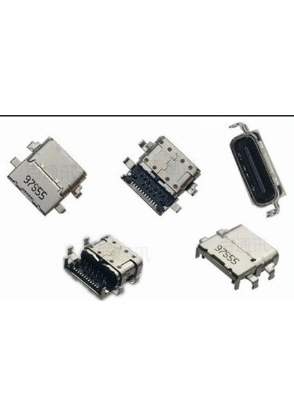 Dc Güç Jakı Lenovo E595 E590 S3-490 TP00108A S2 3rd S2 4th Type-C Jack Dc Konektörü Dizüstü Soket Güç Değiştirme (Yurt Dışından)