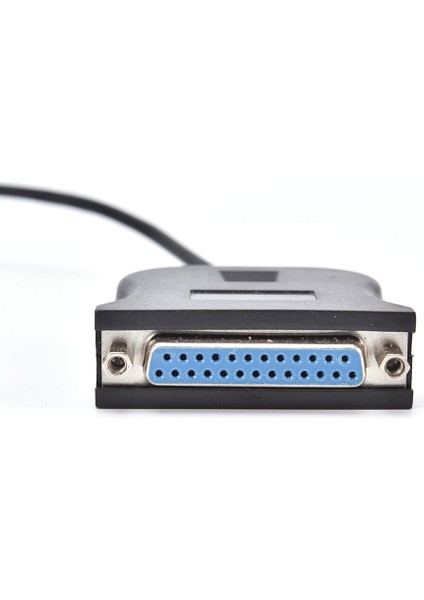 USB 1.1 DB25 Dişi Bağlantı Noktası Yazdırma Dönüştürücü Kablo Lpt Çift Yönlü Paralel Inter Adaptör Kablosu 25PIN Yazıcı Kablosu Siyah (Yurt Dışından)
