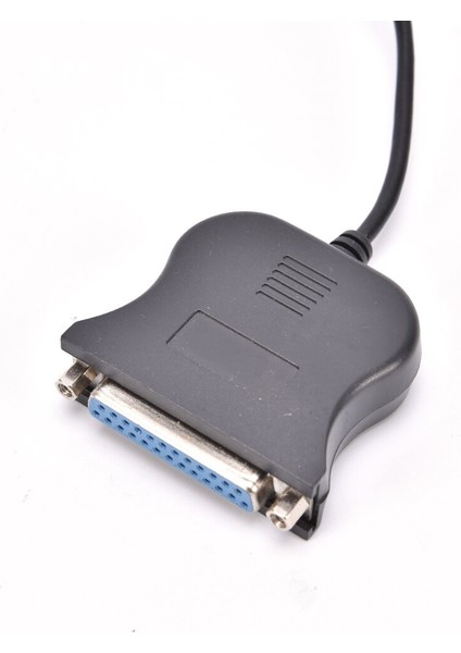 USB 1.1 DB25 Dişi Bağlantı Noktası Yazdırma Dönüştürücü Kablo Lpt Çift Yönlü Paralel Inter Adaptör Kablosu 25PIN Yazıcı Kablosu Siyah (Yurt Dışından)