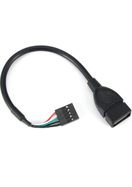 USB 2.0 5pins Anakart Dişi Soket Transfer Dişi Kablo Adaptörü Pc Kasa Dahili Genişletici Kablo Yama Kablosu (Yurt Dışından)