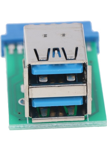 Evrensel Anakart 19 Pin Başlık 2 Bağlantı Noktasına USB 3.0 Tip A Dişi Bağlantı Noktası Hub Adaptörü Pc Bilgisayar (Yurt Dışından) fırsatları