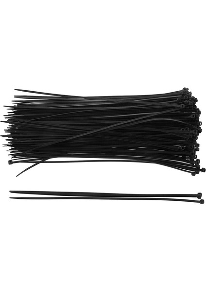 Kablo Bağları Endüstriyel Kalite Kablo Bağları: 300X4MM Renk: Siyah Adet: 50 Adet (Yurt Dışından)