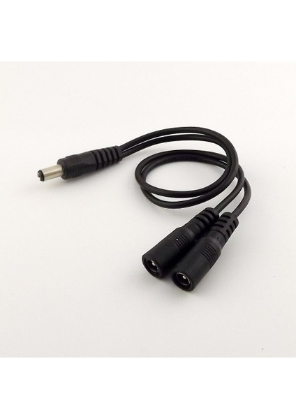1 Adet 5.5mm x 2.1mm Dc Güç Splitter Kablo Kablosu 1 Erkek 2 Kadın Port Pigtals 12 V 32 cm (Yurt Dışından) indirimleri