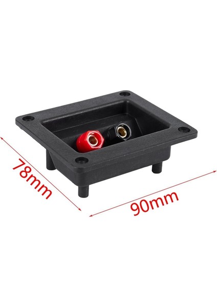 Adet 90X78MM Kare Bağlama Direği Tipi Hoparlör Kutusu ve 24 Adet Ayarlanabilir 3.5 - 13MM Kablo Rakoru Bağlantıları (Yurt Dışından)