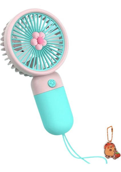 Syniuniumini USB Taşınabilir Fan Şarj Edilebilir Taşınabilir Fan Elektrikli Yaz (Yurt Dışından)