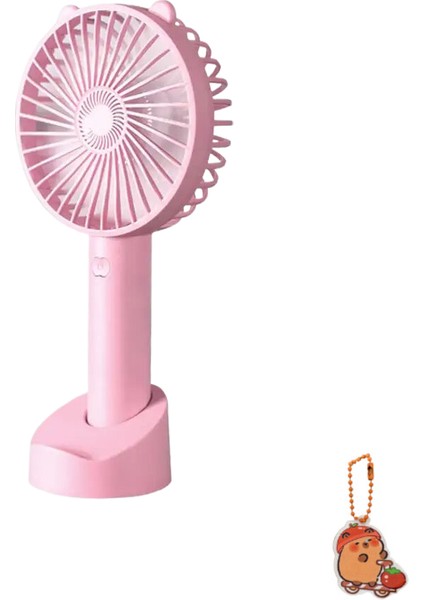 Syniuniuusb Mini El Fanı Soğutucu Taşınabilir Küçük Şarj Fanı Mini Sessiz Cep Telefonu Istasyonu (Yurt Dışından)