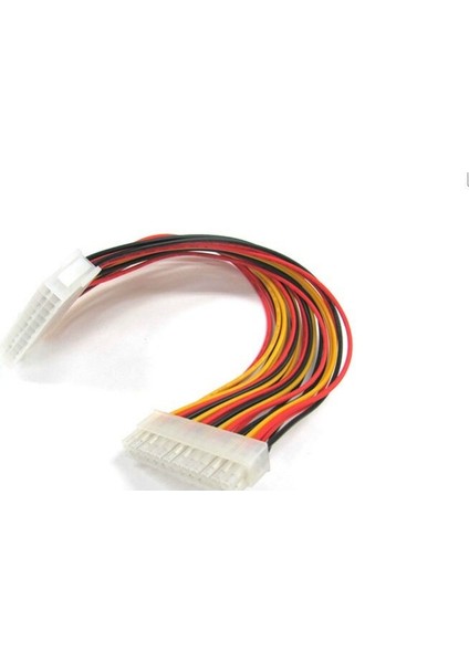 En Kaliteli 24 Pin Erkek - 24 Pin Dişi Dahili Pc Psu Güç Adaptörü Atx Uzatma Kablosu Konektörü (Yurt Dışından)