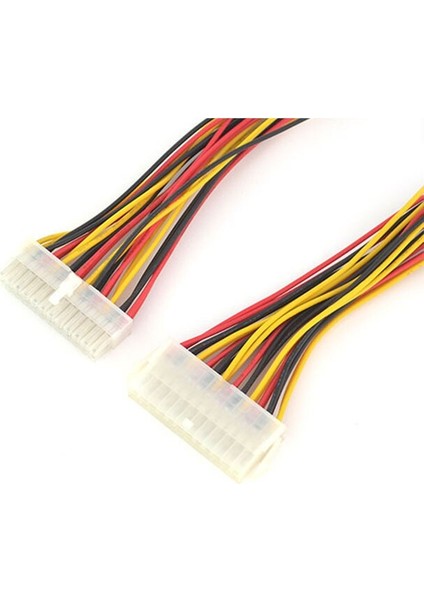 En Kaliteli 24 Pin Erkek - 24 Pin Dişi Dahili Pc Psu Güç Adaptörü Atx Uzatma Kablosu Konektörü (Yurt Dışından) fiyatları