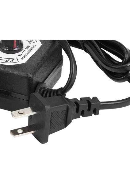 Ac'den Dc'ye Adaptör 12V 2A Ayarlanabilir Besleme Motoru Hız Kontrol Cihazı, Elektrikli Fan ve Pompa Için Abd Fişli (Yurt Dışından) indirimleri