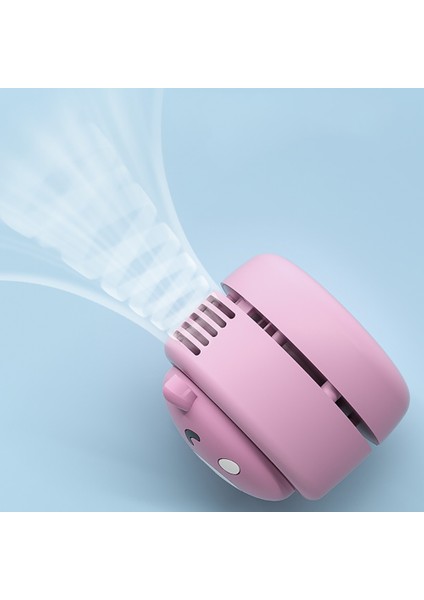 Syniuniuyaz Halter Fan Taşınabilir El USB Şarj Öğrenciler Için Eğlenceli Sevimli Mini Sessiz Fan (Yurt Dışından) indirimleri