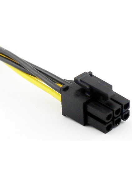 1x4 Pin Molex Erkek Tak 6 Pin Pcı-Express Dişi Pcıe Video Güç Adaptörü Konnektör Kablo Kordonu Siyah 20 cm (Yurt Dışından) indirimleri