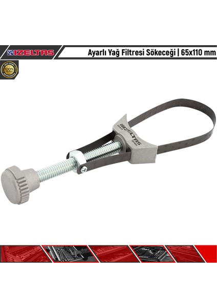 Ayarlı Yağ Filtresi Sökeceği | 65X110 mm